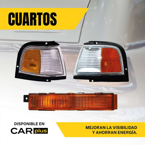Par Cuarto Lateral Nissan Tsuru Ii P/foco Lucid 1988 Depo