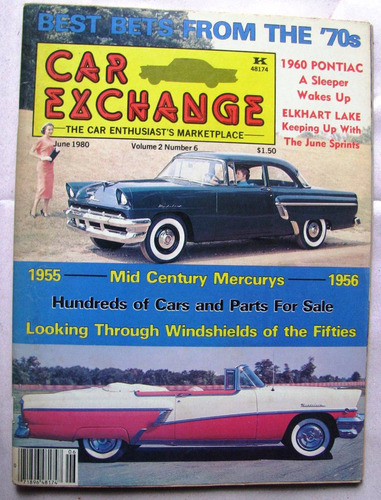 Revista De Autos Clasicos  Car Exchange  Ed.1980-- 98 Pags.