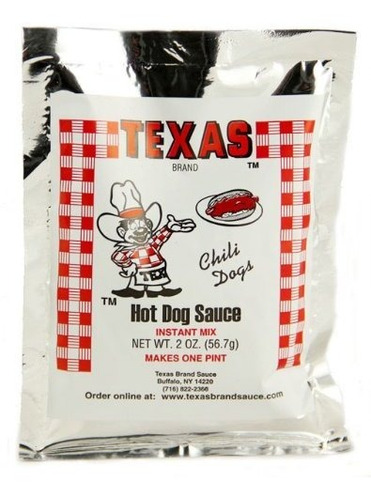 Propia Salsa Instantánea De Texas Marca Texas Hots Hot Dog D