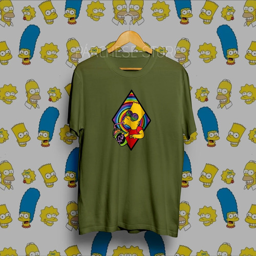 Camiseta Los Simpson Bart Malteada Hombre