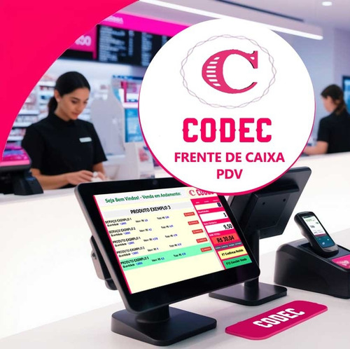 Sistema Codec Varejo Prime - Com Tef Pdv Licença Mensal