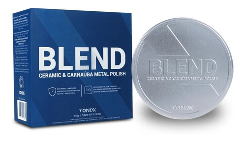 Produto Para Polir Partes Metálica Blend Metal Polish Vonixx