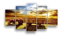 Comprar Quadro Decorativo Sala Quarto Agricultura Trator Promoção