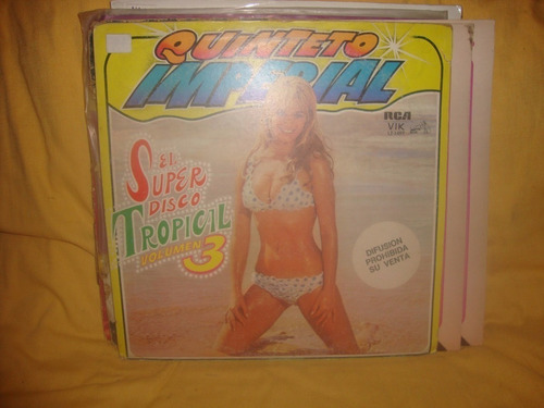 Portada Quinteto Imperial El Super Disco Tropical 3 P1