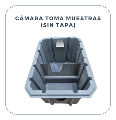 Cámara Toma Muestras Septkit / Aforo - Sin Tapa