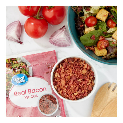 Great Value Tocino En Trocitos Para Ensaladas 9 Oz (255 G)