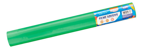 Plástico Adesivo Verde Brilho 80mic 45cmx10 Metros Brw