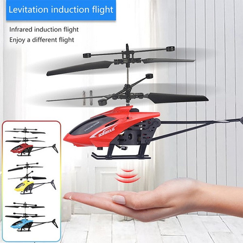 Rc Infrarrojos Inducción Helicóptero Avión Flash Luz Juguete