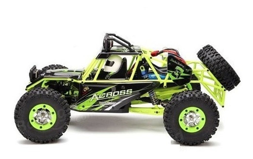 Wltoys 12428 50 Kmh Buggy 4x4 Luces A Pureba De Agua Nuevo