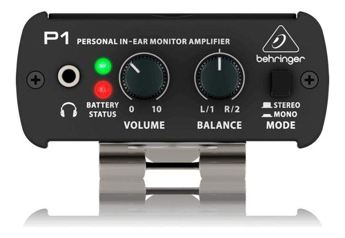 Amplificador De Monitor Intraural Personal Behringer Powerpl