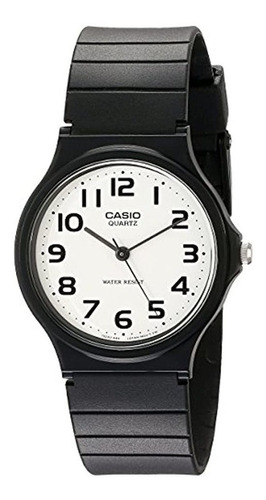 Reloj Clásico De Cuarzo Para Hombre Casio Con Correa De Res