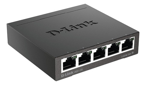 Conmutador Ethernet D-link, 5 Puertos Gigabit De Escritorio 