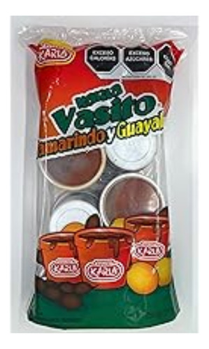 Tamarindo Vaso Karla Grande 8 Pz