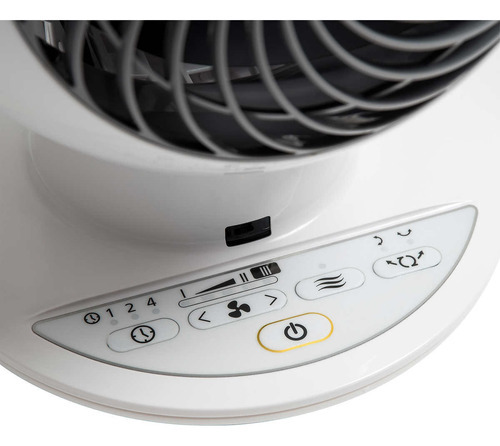 Ventilador Globo Para Mesa Giratorio Control Remoto Woozoo 21 Cm Blanco Gris
