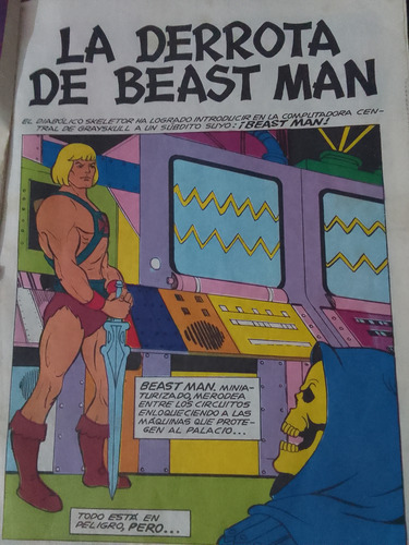 He-man-amos Del Universo-ledafilms-historiera-comic--1980 (Usado)