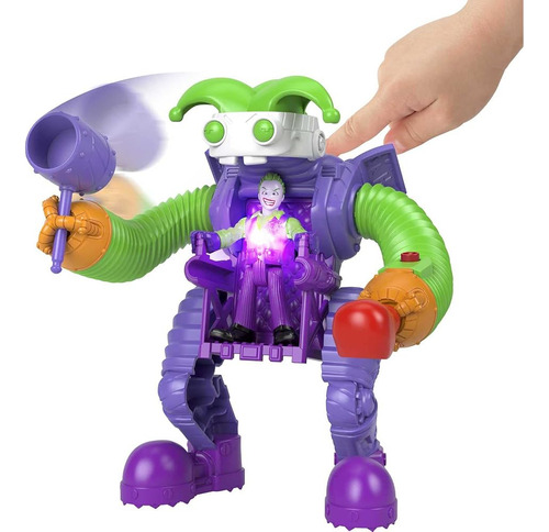 Fisher-price Imaginext Robot Joker Para Preescolar, Multicol