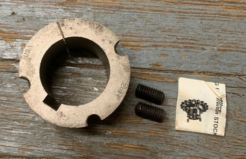 Martin 2517 2-1/8 Tapered Bushing With Keyway New In Fac Ssm