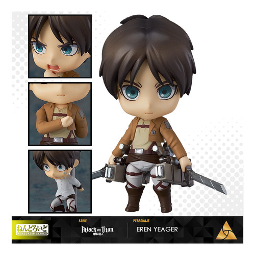 [ Nendoroid Eren Yeager ] Shingeki Snk Attack Titan | Tracia (Usado)