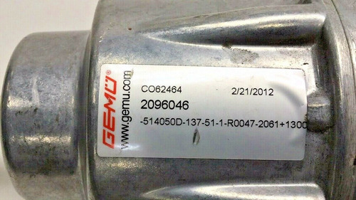 Gemu 2096046 Globe Valve Assy 514050d-137-51-1-r0047-206 Ccb