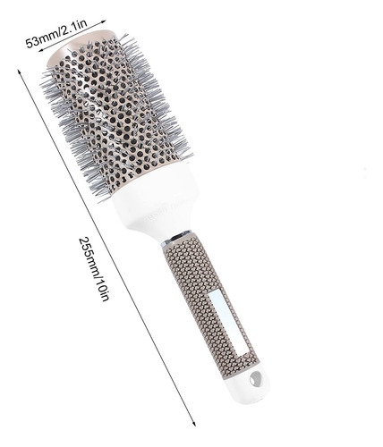 Z0f Cepillo Redondo Para Cabello, Cepillo Secador De Cabello