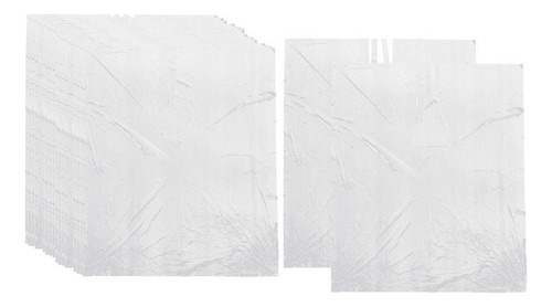 250pcs Capas De Corte De Pelo Desechables Transparentes .