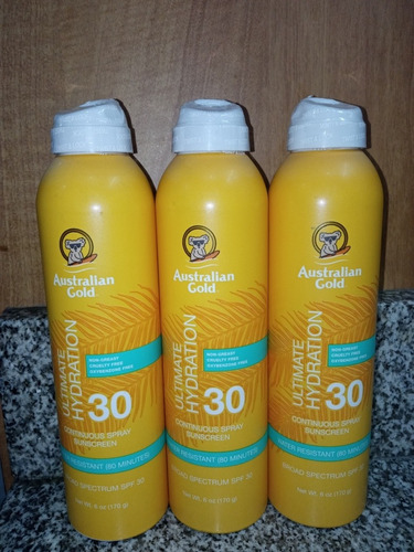 Protector Solar Resistente Al Agua Spf 30 Australian Gold