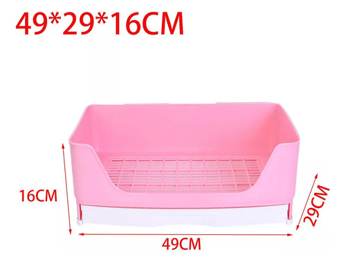 . Caja De Arena For Conejos, Inodoro Duradero For Mascotas