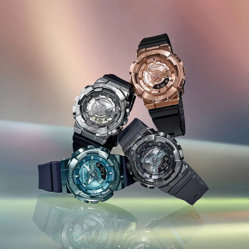 Imagen 8 de 9 de Reloj Casio G-shock G-ms Slim Gm-s110pg-1acr