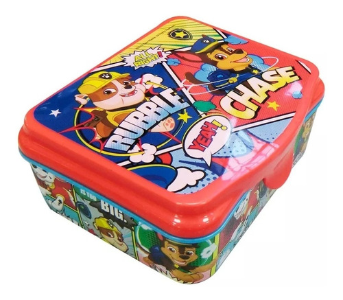 Lunchera De Paw Patrol Plástica