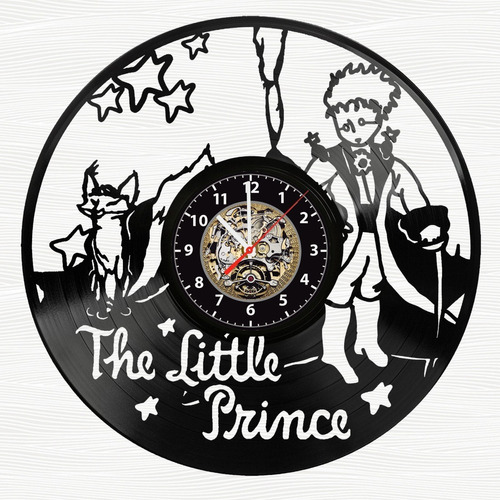 Reloj De Pared En Disco Longplay El Principito