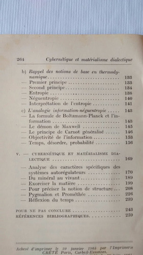 Cybernetique Et Materialisme Dialectique J Guillaumaud