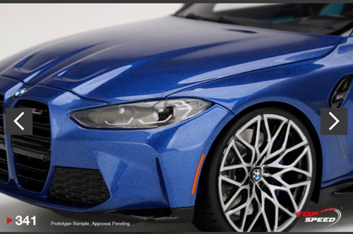 Top Speed Models 1.18 Bmw G80 M3 Ts0431 Azul