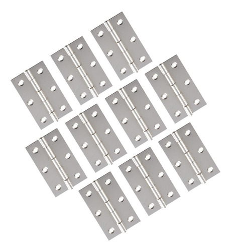 Bisagras De Metal De 10 Piezas Conectores De Bisagra Para