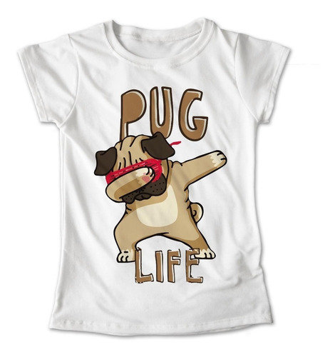 Blusa Pug Colores Playera Perro Pug Life #417