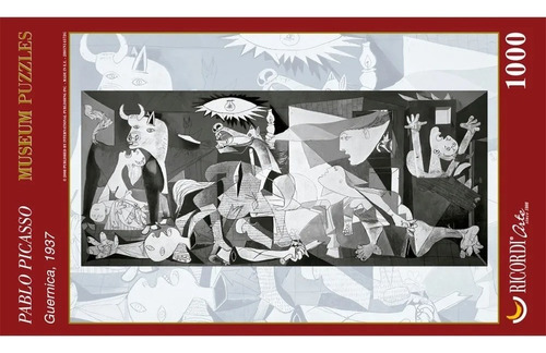 14572 Pablo Picasso Guernica Rompecabezas Ricordi 1000 Pieza