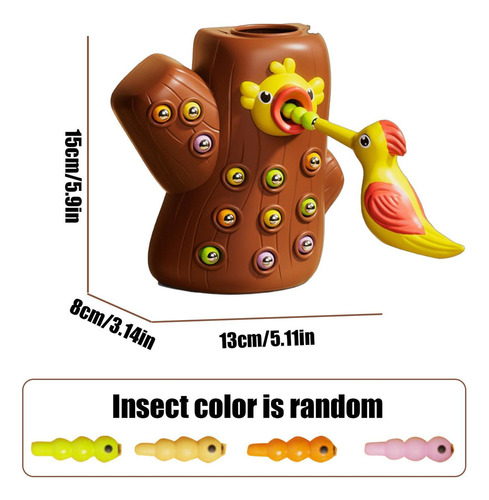 P Juego Magnético De Alimentación De Pájaros Juguete