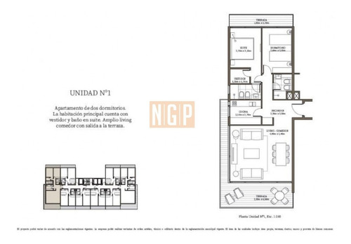Apartamento En Mansa, 1 Dormitorios *- Ref: 18506