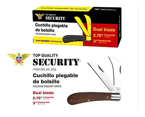 Cuchillo Plegable De Bolsillo Dual Blade (2.75  7 3pLG)