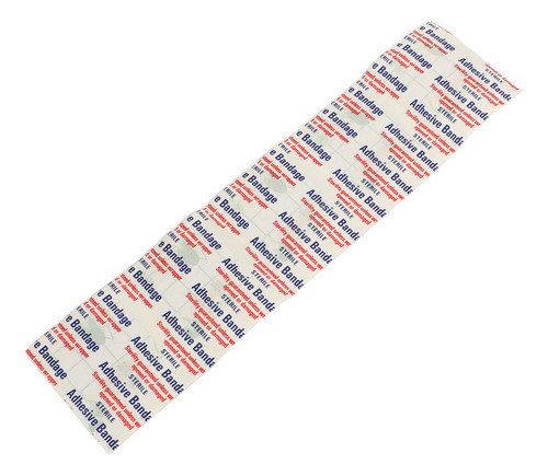 Vendaje Transparente Para Heridas, 100 Unidades, Impermeable