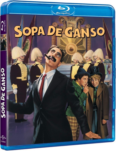 Blu-ray Duck Soup / Sopa De Ganso / Hermanos Marx