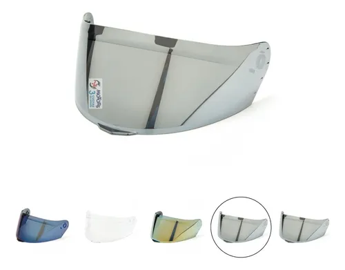 Jm Visor Mac Blaze Transparente Polarizado Ver Colores