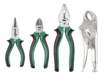 Comprar Kit Jogo Alicate Corte Diagonal,bico,universal,pressão Eda