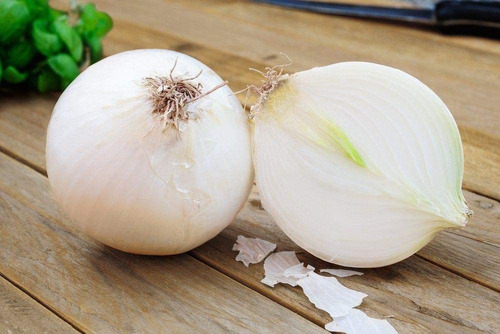 Semillas De Cebolla Blanca Reina Gigante Vegetal Orgánico He