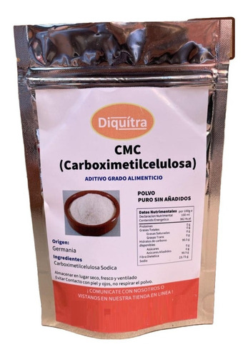 Cmc Carboximetilcelulosa 100 Gramos