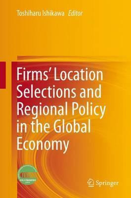 Libro Firms' Location Selections And Regional Policy In T...