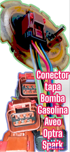 Conector Tapa Bomba Gasolina Aveo/optra/cruze/spark