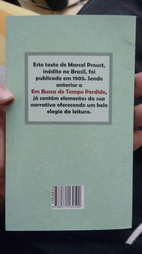 Marcel Proust Sobre A Leitura