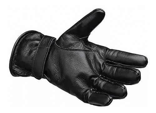 Imagem 7 de 10 de Luva Moto Motociclista Dedo Inteiro Inverno Frio Couro