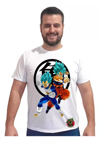 Camisa Camiseta Blusa Goku Super SSJ 3 Dragon Ball Z