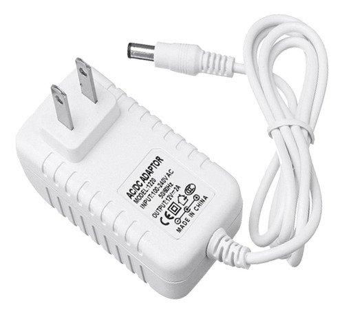 Adaptador De Alimentação Dc 12v 2a, Luz Led